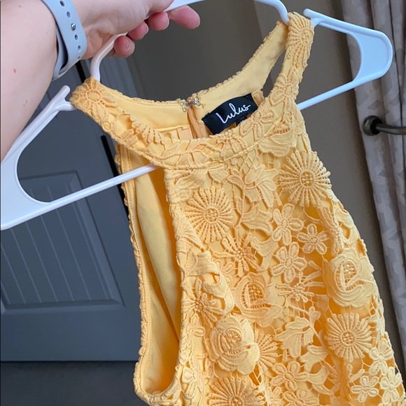 Lulus Yellow Dress - Picture 3 of 3